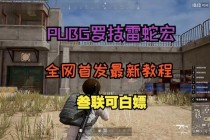 绝地求生鼠标宏压枪参数调整技巧与精准控制方法详解