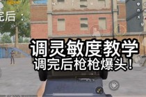 绝地大逃杀倍镜调整技巧：新手快速掌握精准射击距离与灵敏度设置