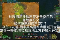 魔兽世界声望速刷全攻略：高效任务路线与阵营奖励快速获取技巧