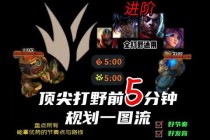 英雄联盟巅峰对决技巧解析：打野路线规划与团战操作细节进阶指南