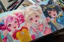 王者荣耀手绘英雄角色设计图鉴及精美皮肤插画创意教程合集